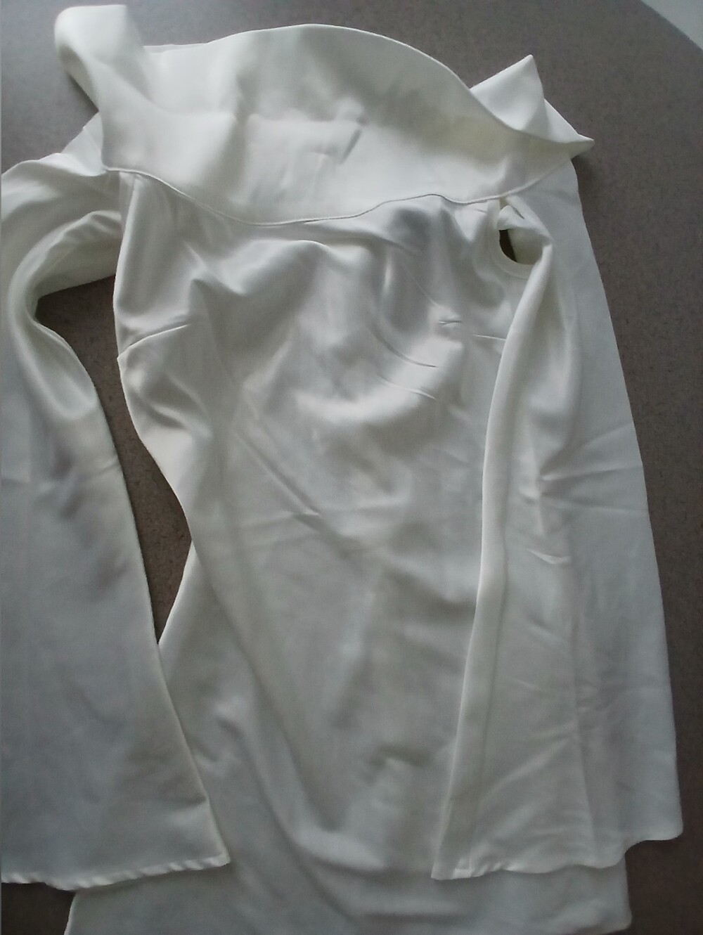 Peppermayo  Lumina Long Sleeve Mini Dress White Women's Size AU4/US 0 - Picture 16 of 16